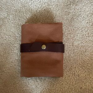 Twig and horn needle holder